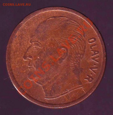 НОРВЕГИЯ.5 ОРЕ.1961.ЛОСЬ. до 29.11.12 в 22.00мск - НОРВЕГИЯ 5 оре 1961 2.JPG