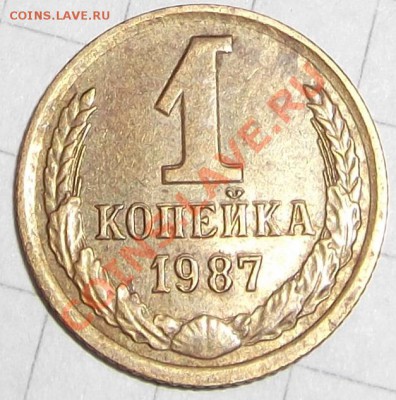 1 копейка 1987г. брак-? - DSCF2050.JPG
