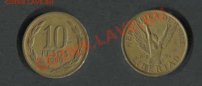 Чили 10 песо 1986 - Чили-10-песо-1986