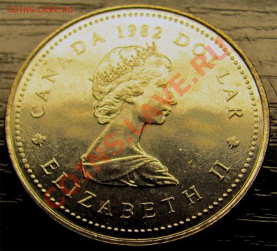 Монеты 1982 года - Canada 1$ 1982_2