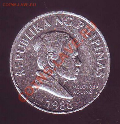 ФИЛИППИНЫ.5 СЕНТИМО.1988. до 30.11.12 в 22.00мск - филиппины 5 сентимо 1988 10001.JPG