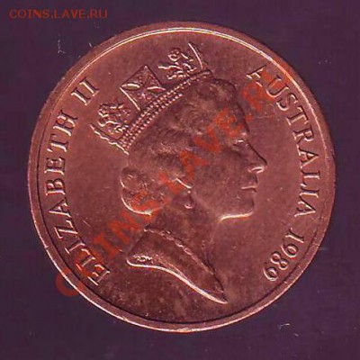АВСТРАЛИЯ.ЦЕНТ.1989. до 30.11.12 в 22.00мск - австралия 1 цент1989 1.JPG