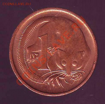 АВСТРАЛИЯ.ЦЕНТ.1989. до 30.11.12 в 22.00мск - австралия 1 цент1989 2.JPG