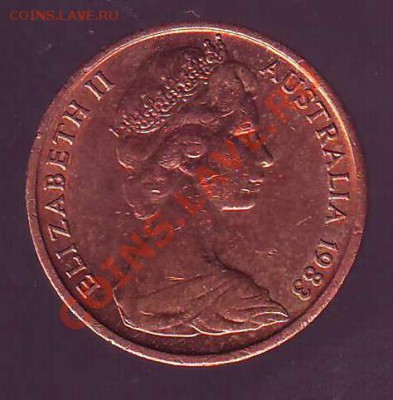 АВСТРАЛИЯ.ЦЕНТ.1983. до 30.11.12 в 22.00мск - австралия 1 цент1983 1.JPG