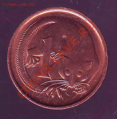 АВСТРАЛИЯ.ЦЕНТ.1983. до 30.11.12 в 22.00мск - австралия 1 цент1983 2.JPG