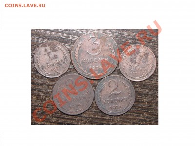 1,2,3 коп 1924 (5 шт) до 27 ноября 22:00 - 05.JPG