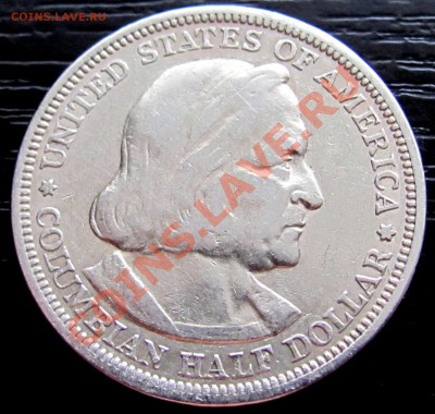 U35 США Half Dollar 1893 Columbian Exposition 30.11 до 22°° - U35 Columb 1893 Half_1