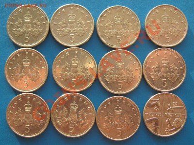5 пенсов 1990,1997,2003,2005 и др.Великобритании. - IMG_2702.JPG
