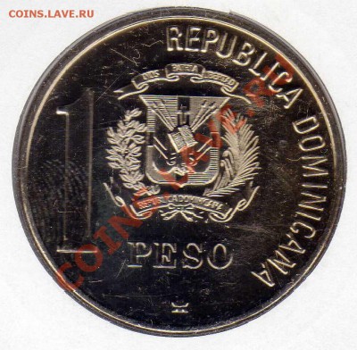 ДОМИНИКАНСКАЯ Р-КА ПЕСО 1988 ЮБИЛЕЙ ДО 29.11.12 В 22Ч (3846) - img536