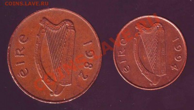 ИРЛАНДИЯ.1 и 2 ПЕНСА.1982-1994. до 30.11.12 в 22.00мск - 1 и 2 пенса ирландии 2.JPG