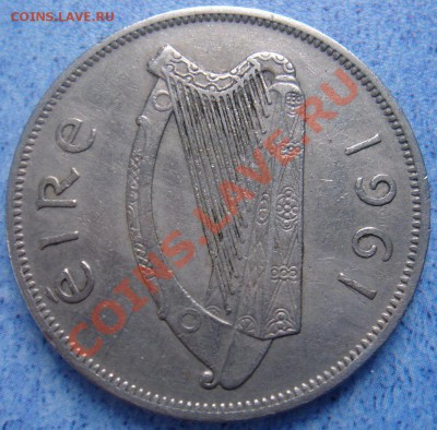 2 кроны 1961 до 29.11.12, 22-00 - Ирландия полкроны 1961-2