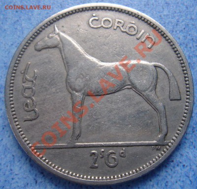 2 кроны 1961 до 29.11.12, 22-00 - Ирландия полкроны 1961-1.JPG