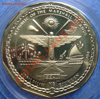 10$ Маршалловы острова 1994 День Д до 29.11, 22-00 - Маршаловы 10 дол. 1994 день Д-2.JPG