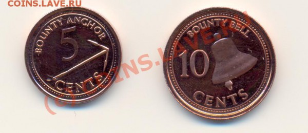 Питкерн 5 и 10 центов 2009 г. до 17.10.09 г. 20-00 - ScanПиткерн5и10ц-1.JPG