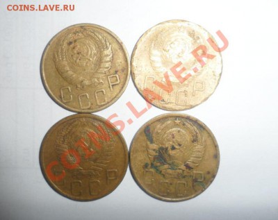 5 копеек 1941,1943,1946,1949 год оценка - 4.JPG