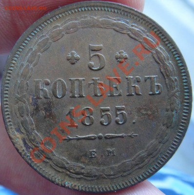 5 копеек 1855 ем. нечастый до 29.11.2012 до 22.00 мск - DSC02928.JPG