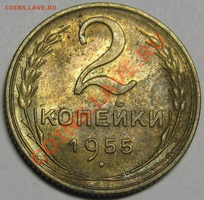 2 копейки 1955 штемпельный блеск! до 29 ноября 22-00 МСК - IMG_5055