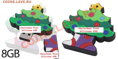 Подарки к Новому Году и Рождеству!!! - christmas-tree-usb-flash-drive-8gb-03