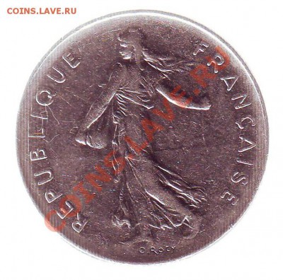 ФРАНЦИЯ.5 ФРАНКОВ.1978.до 02.12.12 в 22.00мск - франция 5 франков. 1978 1.JPG