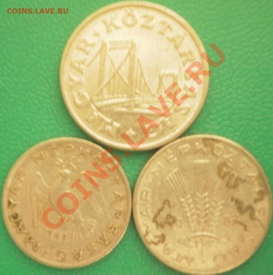 Монеты румынии 5, 3 и 1 Lei 1966-78г. - PB260154.JPG