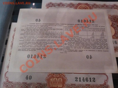 Облигации на 100руб, 1955,56гг. 6шт, пресс. до 29.11.12г. - IMG_20121126_153951