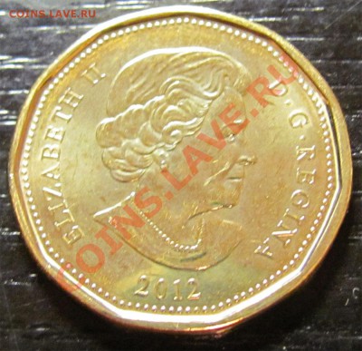 U46 Канада 1$ 2012 New Generation Loon UNC 02.12 в 22°° - U46 1$ 2012_1