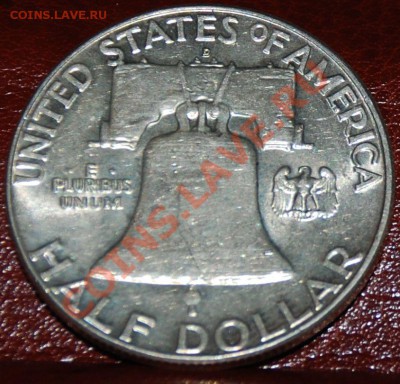 США 50 центов Франклин 1962D, серебро, до 02.12.12г 22-30мск - 1962_фото_2
