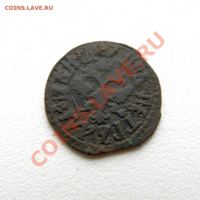 полушка 1709 г.ВРП 1719 г.(без мон. дв.)предпродажная оценка - PB270067.1