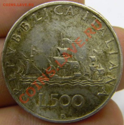 500 лир Италия 1958г. - DSCN4127_thumb