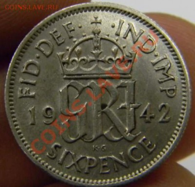 6 пенсов Британия 1942г. - DSCN4132_thumb