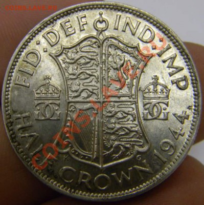 2 кроны 1944г. Британия ХF (монета в блеске) - DSCN4119_thumb