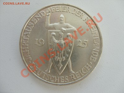 5 марок 1925 D. Рыцарь. - 5 марок Рыцарь - 2
