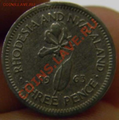 3 пенса родезия и ньясаленд 1963г. - DSCN4138_thumb