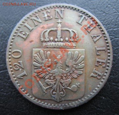 1869, Германия, 3 пф, до 04.12 в 21-00 мск - 1869 3 а