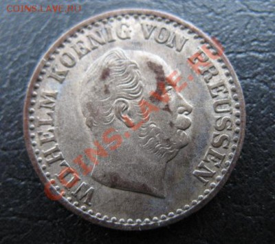1870, Пруссия, 1 грош, до 04.12 в 21-00 мск - 1871 горш а