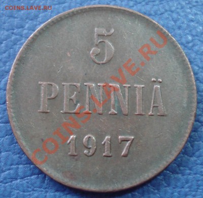 5 пенни 1917 г без короны - 5 пенни 1917_1