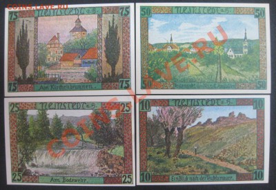 10,25,50,75 пфеннигов ,нотгельд Neinstedt,1921, в прессе!! - IMG_1940.JPG