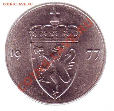 НОРВЕГИЯ.50 ОРЕ.1977. до 05.12.12 в 22.00мск - Норвегия  50 оре 1977 .1.JPG