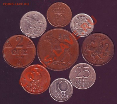 НОРВЕГИЯ.9 МОНЕТ. до 05.12.12 в 22.00мск - норвегия 1.JPG