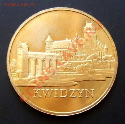 ПОЛЬША 2 злотых (2007) KWIDZYN до 02.12.12 (22.00) - Польша 2 злотых (2007) KWIDZYN А