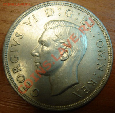 Велибритания: Ag-925 крона 1937 Георг 6 до 05.12 22-0 - Крона 1937-1.JPG