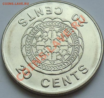СОЛОМОНОВЫ О-ВА - 20 центов 2005 - до 7 декабря - 702