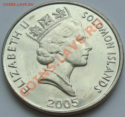 СОЛОМОНОВЫ О-ВА - 20 центов 2005 - до 7 декабря - 703