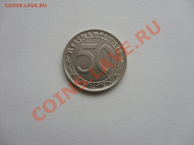 50 пфеннигов Германия 1938 А и 1939 A, J. Никель. - 50 пф 1939 А - 1