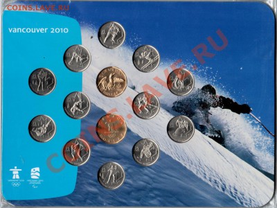 U75 Канада Набор Ванкувер-2010 (Олимпиада) UNC 08.12 в 22° - U75 Olympic Set_1