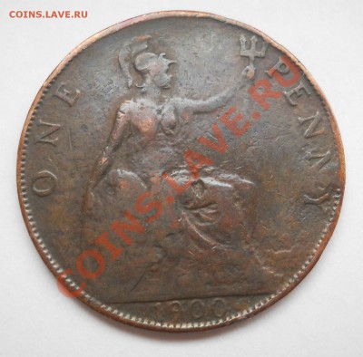 1 penny 1900, Великобритания - брак? - DSCN0095.JPG