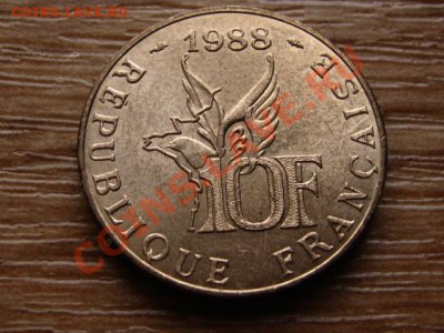 Франция 10 франков 1988 Роланд Гаррос до 04.12.12 в 21.00 М - IMG_7401