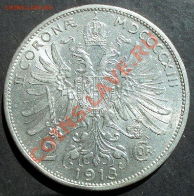 2 кроны 1913 Австрия(штемпельный блеск) до 6.12.2012 в 22:00 - DSCN0197.JPG