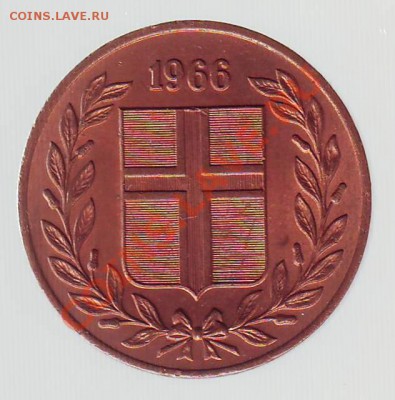 ИСЛАНДИЯ.5 АУРАР. 1966. до 09.12.12 в 22.00мск - исландия 5 аурар 1966 2.JPG