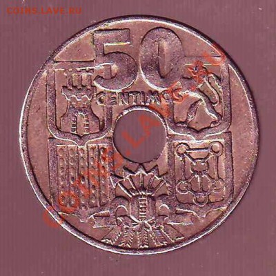 ИСПАНИЯ.50 СЕНТИМО.1963.ЯКОРЬ.до 09.12.12 в 22.00мск - испания 50 сентимо 1963 1.JPG